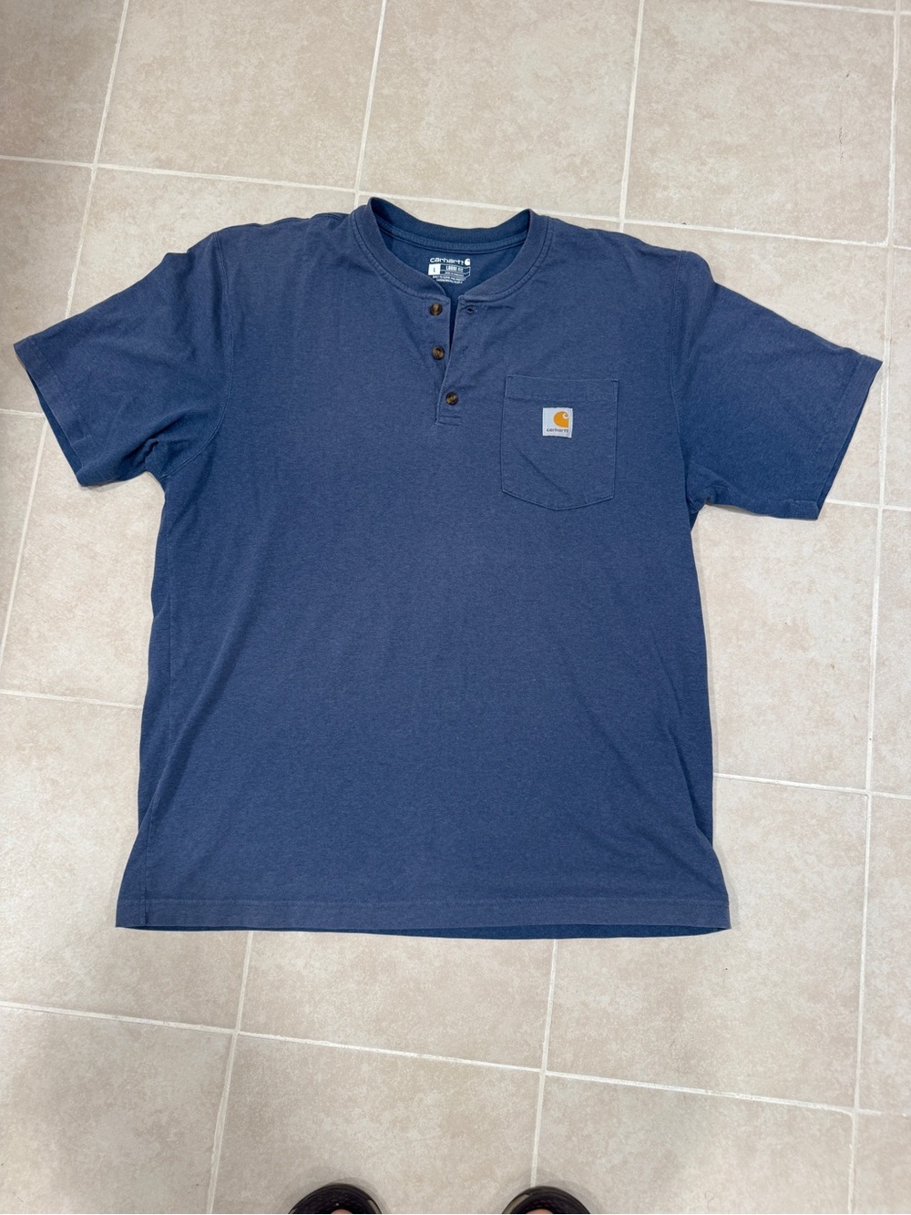 Carhartt Short-Sleeve Henley with Pocket